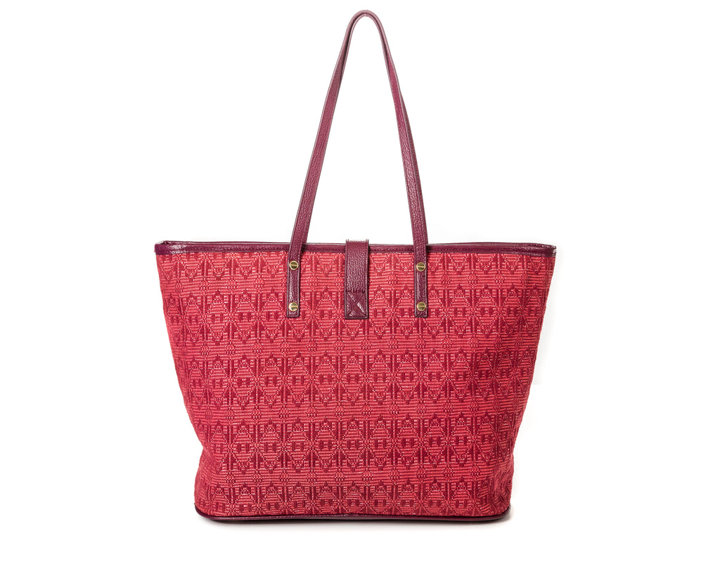 The Amy Tote burgundy - FULANI