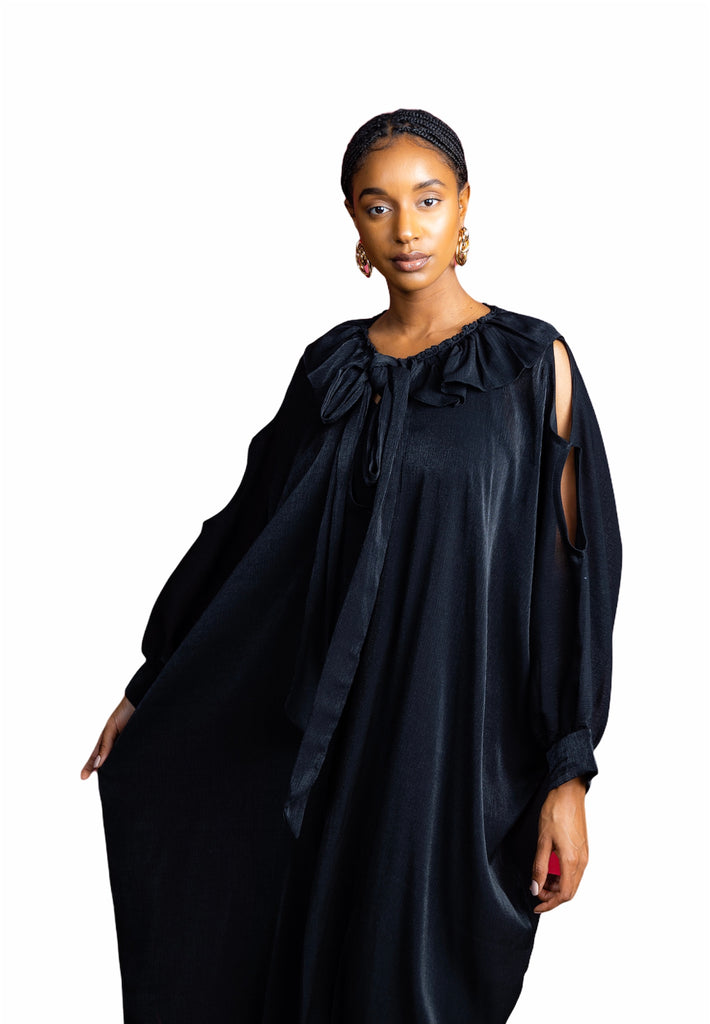 RUFFLE DRESS