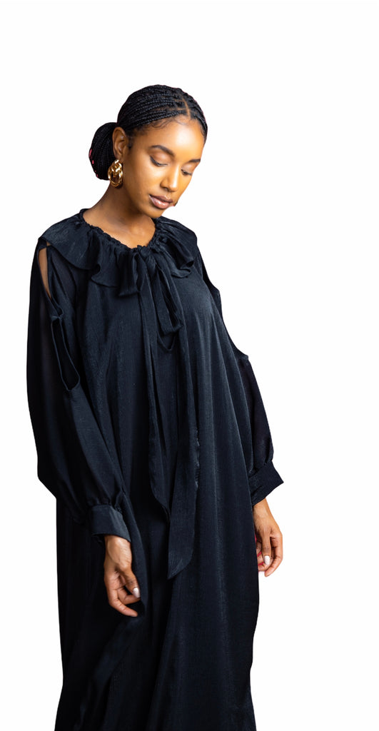 RUFFLE DRESS - FULANI