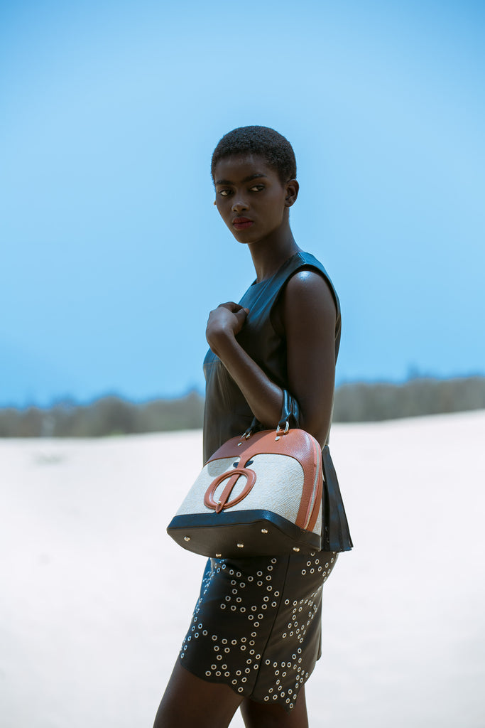 The brown Dorine bag - FULANI