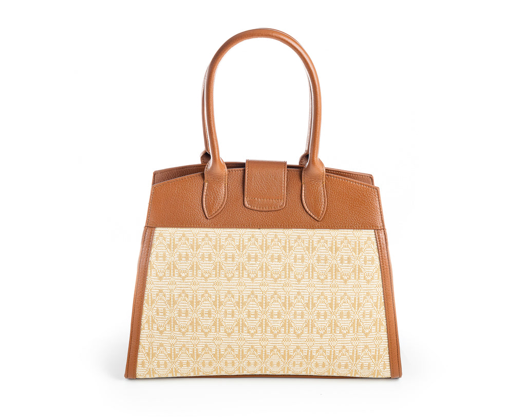 The brown Folly shoulder bag - FULANI