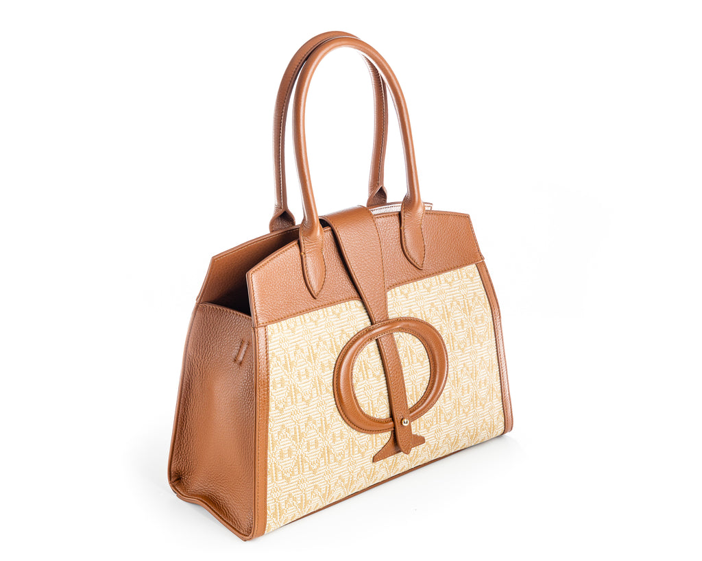 The brown Folly shoulder bag - FULANI