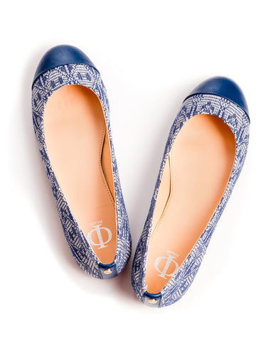 The Colle Mules in Blue