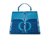 The Large Safia Satchel bleu - FULANI