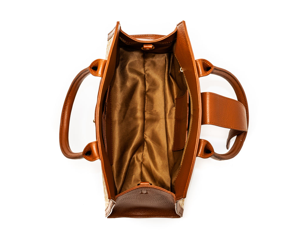 The brown Folly shoulder bag - FULANI