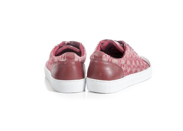 Burgundy Alpha Sneakers - FULANI